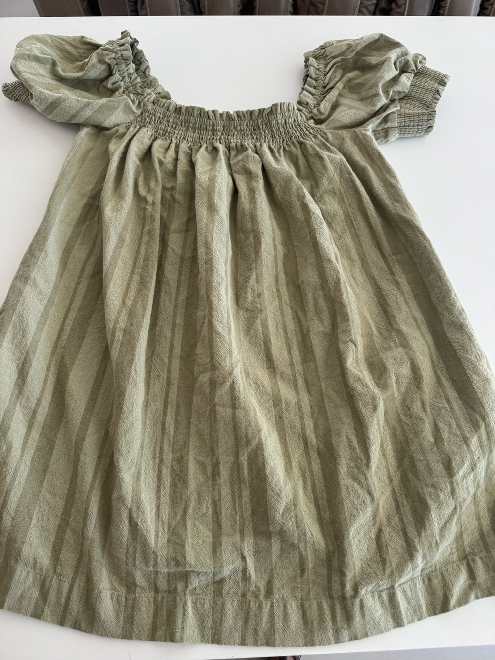 Free people mila mini dress in spanish moss sz M - Picture 8 of 10